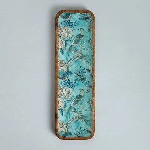 Plateau en bois personnalisé Star Crafts India, design émaillé, compatible lave-vaisselle et micro-ondes, sans danger pour les aliments, pour restaurants et cuisines domestiques - Product Image 1