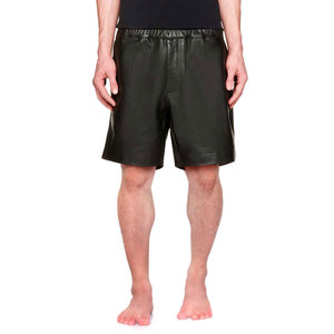 กางเกงขาสั้นหนังแท้ 100% สำหรับผู้ชาย สวมใส่สบายๆ ออกกำลังกาย หรือทำกิจกรรมกลางแจ้ง ระบายอากาศได้ดี แห้งเร็ว มีจำหน่ายแล้ว - Product Image 1