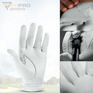 Guante de Golf de Piel de Cabretta de Indonesia, Transpirable y Suave, con Logotipo Personalizado para Mano Izquierda, Fabricante y Proveedor de Accesorios de Golf para Hombre/Mujer - Product Image 2