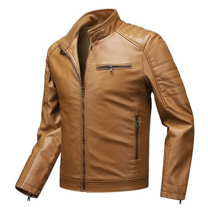 Fashionable Low MOQ Most Popular Quality Custom Men Leather <b>Jacket</b> Pakistan Made Top Quality Motorbike Leather <b>Jackets</b> for Men - Product Image 1