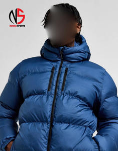 Chaqueta Acolchada con Cierre para Hombre, Personalizada con Logotipo OEM, Tejido Transpirable de Secado Rápido, Chaqueta Casual de Invierno 2026 - Product Image 4