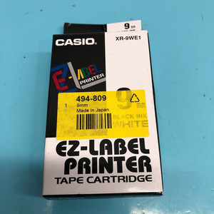 Cartucho de Tinta Negra para Impresora de Etiquetas Casio XR-9WE1 de 9 mm - Equipo y Piezas de Semiconductores de Confianza a Nivel Mundial - Product Image 5