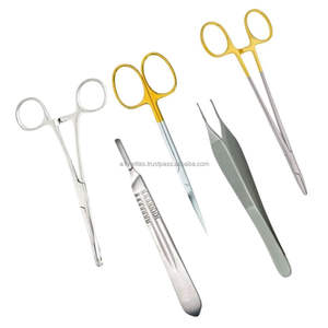 Ensemble de sutures manuelles en acier inoxydable de qualité supérieure A-1 VERITAS, 5 instruments de base, certifié CE classe II, pour usage en faculté de médecine - Product Image 4