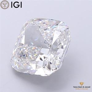 ใบรับรอง IGI เพชร CVD ขนาด 7.01 กะรัต รูปทรงคุชชั่น ความสะอาดระดับ VVS2 สี E เหมาะสำหรับแหวนชิ้นเอก - Product Image 6