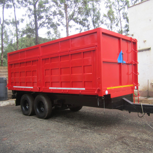 Wholesale Silage Dumper <b>Trailer</b> Agricultural Heavy Duty Dump <b>Trailer</b> for Farm <b>Tractor</b> Hay Grass Silage Transport Heavy Load 4WD - Product Image 1