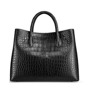 Sacs à main fourre-tout à imprimé crocodile tendance pour femmes, sacs à main de créateurs pour femmes, sacs en cuir imperméables, sacs fourre-tout pour femmes - Product Image 2
