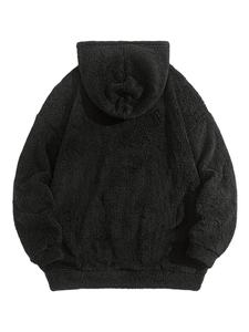 Gran oferta, sudaderas con capucha de lana de manga larga para hombre, colección de invierno, patrón estampado, la mejor calidad de Material, básicos de tamaño XS, mezcla de algodón - Product Image 4
