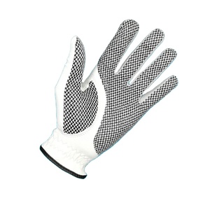 Gants de golf pour hommes de qualité supérieure personnalisables OEM avec logo brodé en cuir véritable pour une utilisation sportive - Product Image 4