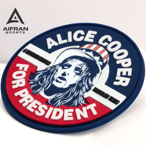 Parche de PVC Personalizado Aifran, Insignia de Goma para Gorras, Bolsas y Ropa, Parche de PVC Suave, Duradero e Impermeable con Cierre de Gancho y Bucle - Product Image 2