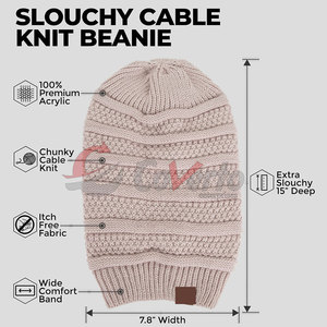 100% Cotton <b>Wool</b> Winter Wear <b>Beanie</b> <b>Hats</b> Made In Best Fabric Best Selling <b>Beanie</b> <b>Hats</b> For Sale - Product Image 2