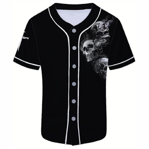 เสื้อเบสบอลแบบซับลิเมชั่นพร้อมผ้าดูดซับเหงื่อสำหรับนักกีฬา - Product Image 4