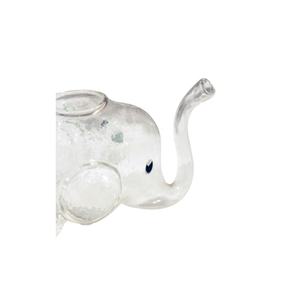 Modern Style Elephant Borosilicate <b>Glass</b> <b>Vase</b> Wedding Tabletop Decorative Use - Product Image 4
