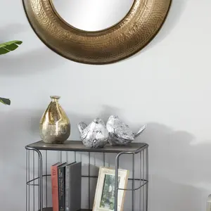 Artistic Handmade <b>Religious</b> Gold-Plated Aluminium Animal <b>Statue</b> Modern Luxury Sculpture Polished Interior Art - Product Image 2