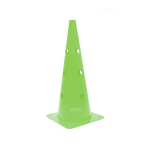 Cono de Entrenamiento con Base Cuadrada Verde, Resistente al Agua, Ecológico, Plegable, Color Sólido - Product Image 5