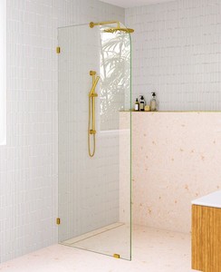 Cloisons intérieures et portes de douche en verre trempé poli de haute qualité, style industriel moderne, pour bâtiments commerciaux, sur mesure - Product Image 6