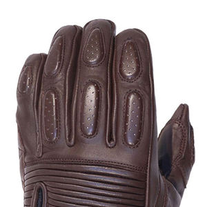 WARPRO INDUSTRY Full Finger Leather Racing <b>Gloves</b> with Hook and Loop Closure Non Slip <b>Touchscreen</b> for MOTOCROSS Riding Male - Product Image 4