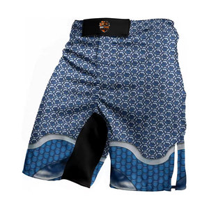 กางเกงขาสั้นฝึกซ้อม MMA สำหรับผู้ชาย โลโก้ด้านหน้า น้ำหนักเบา แห้งเร็ว ออกแบบมาเพื่อการเคลื่อนไหวที่สะดวกสบาย ทนทาน เหมาะสำหรับการฝึกซ้อม - Product Image 3