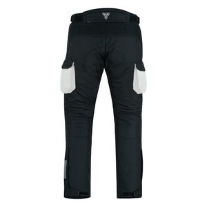 Pantalon de protection pour moto, développé avec un tissu textile durable et une protection pour les genoux de niveau CE 1. - Product Image 2