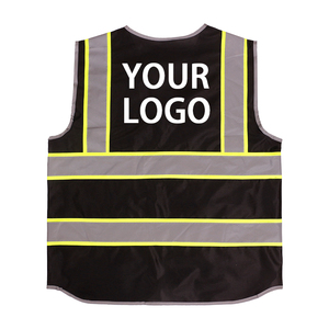 Chaleco de Seguridad Reflectante de Alta Visibilidad, Ropa de Trabajo de Poliéster con Múltiples Bolsillos, Chaleco Unisex - Product Image 2
