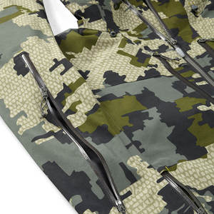 Chaqueta de Caza Impermeable para Hombre, Camuflaje, Chaqueta con Capucha de Softshell para Exteriores, Transpirable, Resistente al Viento, para Senderismo, Escalada y Pesca - Product Image 5