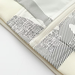 Veste bomber unisexe à manches longues, coupe-vent, chaude pour l'hiver, en polyester et nylon, avec logo personnalisable sur le devant - Product Image 4