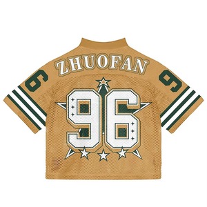 Camiseta Deportiva Personalizada de Estilo Retro Americano Vintage, Clásica, de Malla, para Béisbol, Fútbol Americano y Fútbol, para Hombre - Product Image 4