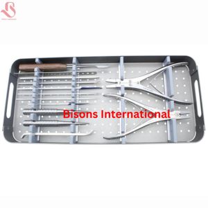 ชุดเครื่องมือผ่าตัดช่องปากคุณภาพสูงสำหรับการผ่าตัดซัลโคพลาสติก ทำจากเหล็กกล้าไร้สนิม ขายส่ง - Product Image 4