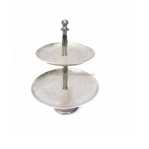 Azora Industries High Quality Cast Aluminium Fruit Bowl Terracota Finish with <b>Mirror</b> Polish Nautical Home Decoration Cake Tools - Product Image 6