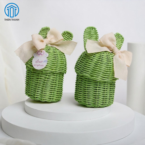 Luxury Handmade Rattan Gergean <b>Box</b> <b>Ramadan</b> Giveaway <b>Box</b> Kids Candy Basket Wholesale Manufacturer Factory - Product Image 3