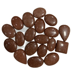 หินดวงอาทิตย์ซาทาร่ากันแดดคุณภาพระดับ AAA + อัญมณีหลวมในราคาที่สมเหตุสมผลมีรูปทรงผสมและขนาดที่ใช้สำหรับการทำเครื่องประดับ DIY - Product Image 2