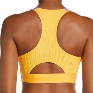 Durable <b>Stretch</b> Fabric Sports <b>Bra</b> For Intensive Training Tummy Control Supportive Fitness Clothing Apparel - Product Image 6