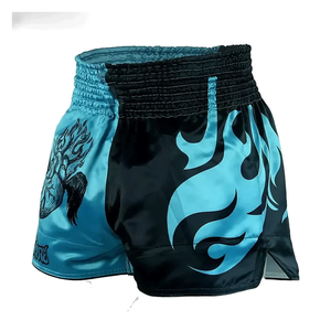 Shorts MMA respirants conçus sur mesure pour l'entraînement de boxe, 100% polyester, unisexe, adulte - Product Image 6