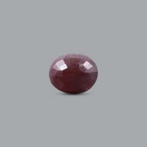 Natural Red Ruby Loose Gemstone 13.15 Carat Oval Cut for Fine Jewelry - Product Image 2