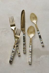 Ensemble de couverts élégants à manche noir avec détails ornés argentés, compatibles lave-vaisselle, pour mariages et réceptions - Product Image 5