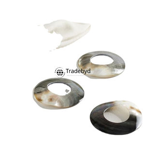 Anneau de serviette moderne en corne écologique, décoration de table de luxe faite à la main pour cadeaux Tradebyd - Product Image 4