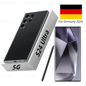 Alemania más vendido nuevo diseño S24 Ultra teléfono Android desbloqueado HD pantalla grande teléfono inteligente compatible con ChatGPT Drop Ship