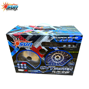SUN RACING High Performance Steel Drive Pulley <b>Kit</b> for CLICK 125 Taiwan Made CVT System - Product Image 6