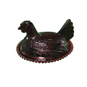 Recipiente Decorativo de Vidrio Premium con Plato, Hecho a Mano, para Almacenamiento en la Cocina - Product Image 4