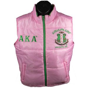 Gilet matelassé rose pour femme, sans manches, style décontracté, vêtement d'extérieur chaud et léger, streetwear, vente en gros - Product Image 1