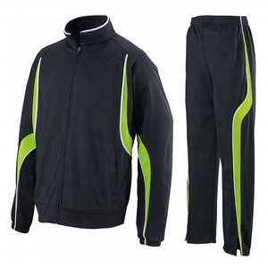 Top พรีเมี่ยมโรงงานขายส่งของแข็งสีดำผู้ชายติดตามชุดที่มีอยู่ในราคาที่เหมาะสมตลาด - Product Image 5