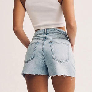 Shorts de Mezclilla para Mujer al por Mayor / Shorts de Mezclilla para Mujer Directo de Fábrica a Precio Económico, Cantidad OEM, Pedido al por Mayor, Estilo Casual 2026 - Product Image 6