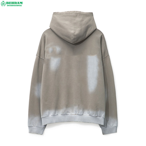 Unisex 100% Cotton Crew Neck Sweatshirt Custom Front Logo Hoodies Screen Printed DTG <b>Stickers</b> OEM Supply Casual Pullover Wear - Product Image 3
