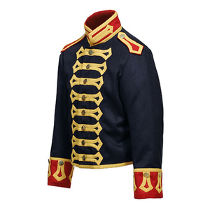 Veste de mode masculine en promotion, style médiéval, costume de prince brodé or, sport, costume royal rétro européen de qualité supérieure, vintage - Product Image 3