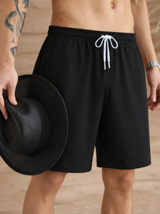<b>Men's</b> casual <b>white</b> <b>shorts</b> comfortable summer <b>shorts</b> suitable for various occasions versatile and fashionable gym <b>shorts</b> - Product Image 3