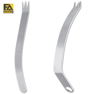 ÉCARTEURS CAPSULE (lame à 3 branches, largeur 22mm) Écarteur huméral Bristow-bankart 19cm 25mm avec lame de profondeur 102mm - Product Image 1