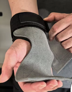 Correas de Muñeca Ajustables de Neopreno para Levantamiento de Pesas, con Protección para las Palmas, Cierre de Gancho y Bucle, Soporte de Agarre para Entrenamiento de Fuerza y Gimnasio - Product Image 5