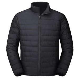 <b>Cropped</b> Oversized Unisex Streetwear Bubble <b>Jacket</b> Shiny Glossy Matte <b>Puffer</b> Coats Custom Apparel Manufacturer - Product Image 1