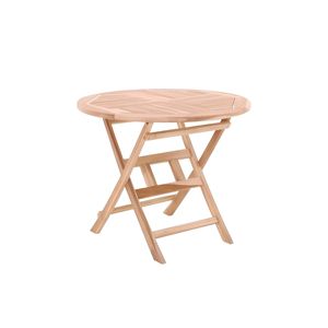 Mesa de Comedor Plegable Cuadrada de Madera, Ecológica, Impermeable, Diseño Moderno y Minimalista, Muebles de Jardín para Exteriores, 4 Plazas, Uso Doméstico - Product Image 1