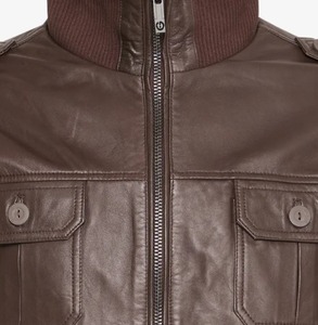High Quality <b>Leather</b> <b>Jacket</b> Customized <b>Leather</b> <b>Jacket</b> Fashion Clothing Men <b>Leather</b> <b>Jacket</b> - Product Image 2