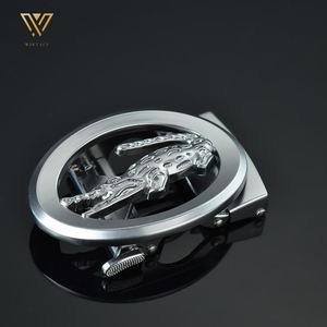 WT, hebilla de cinturón personalizada de alta calidad, logotipo de Metal, hebilla de moda Reversible para hombre, cinturón dorado, tamaño libre - Product Image 2